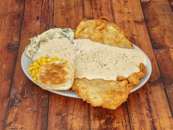 Chicken Fried Chicken Lunch.