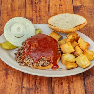 Chopped BBQ Sandwich